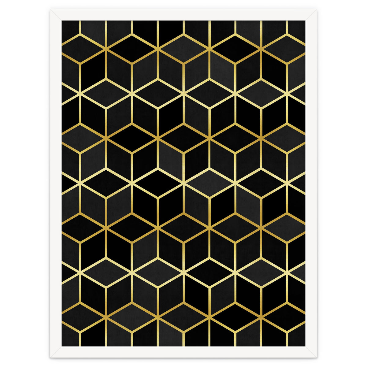 Colorful and golden pattern IV