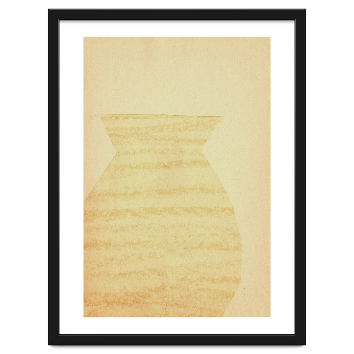 Minimalist pastel vase