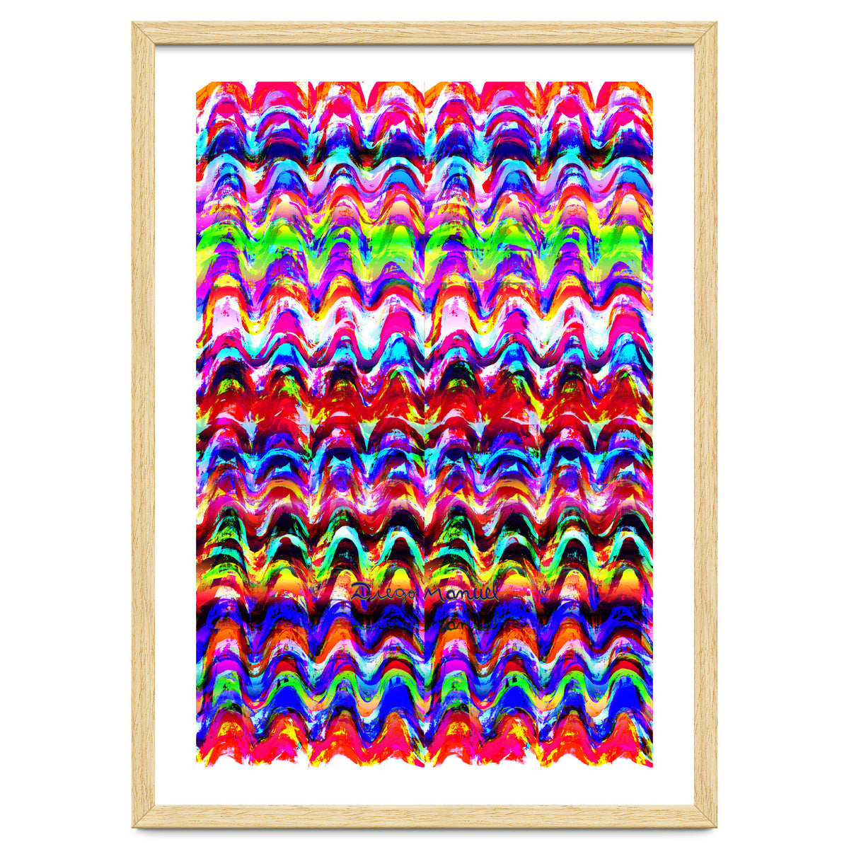 Pop abstract color full