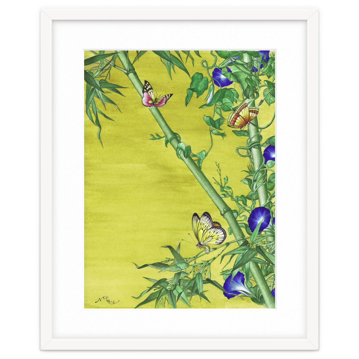 Butterflies & Bamboo