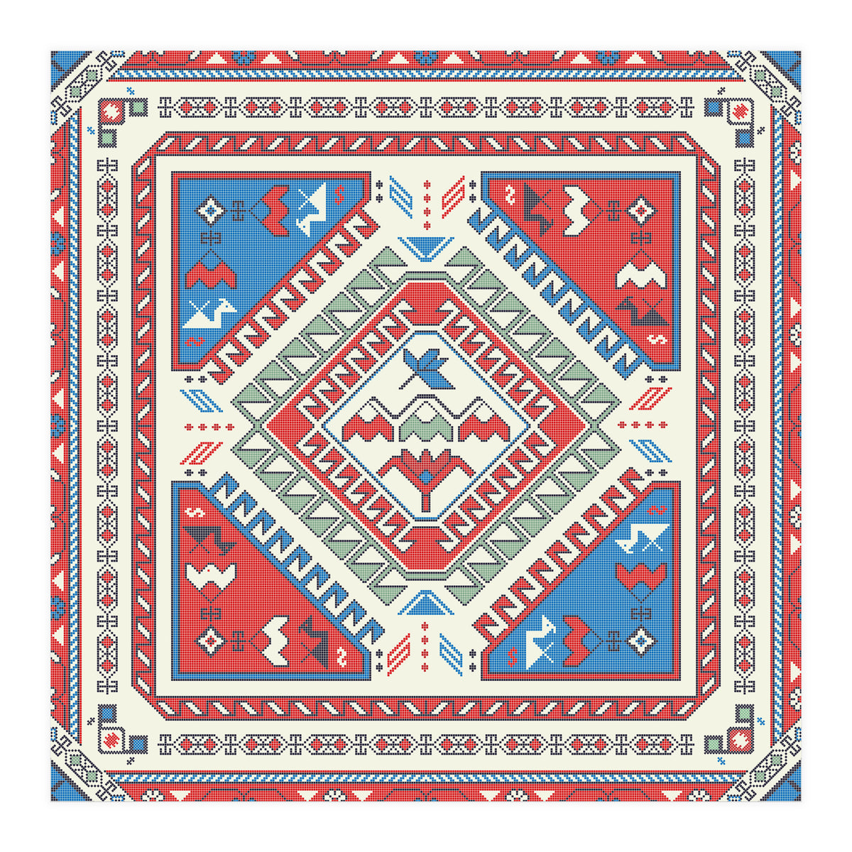 Georgian rug 1 (Print Only)