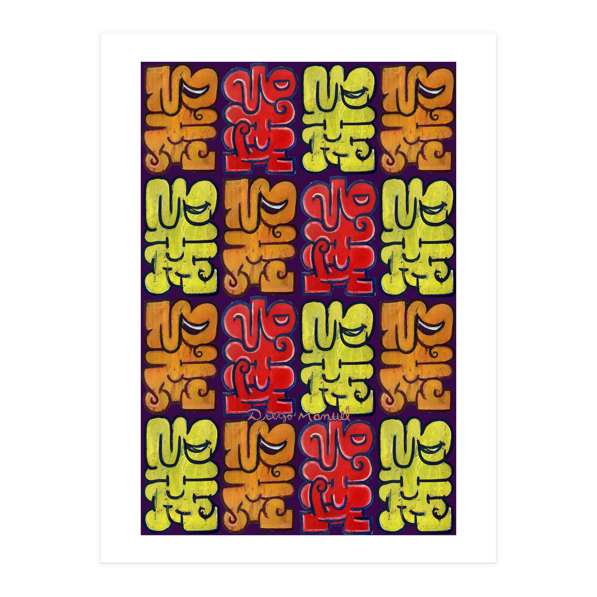 Garffiti 23 29 33 Tapiz C (Print Only)