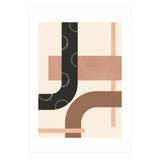 Mid Century Lines Geometric Lines (Print Only) thumbnail