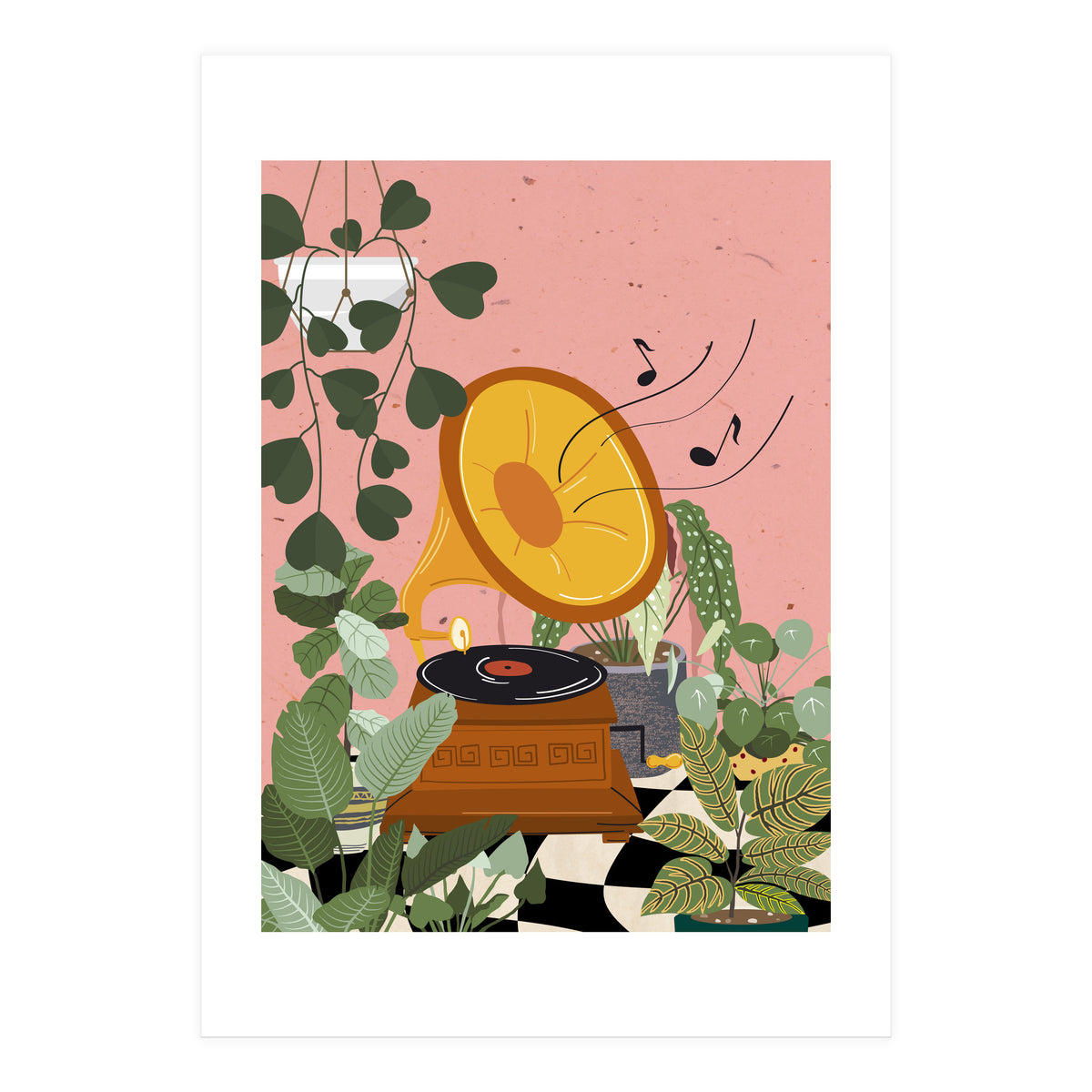 Music in My Garden (Print Only)