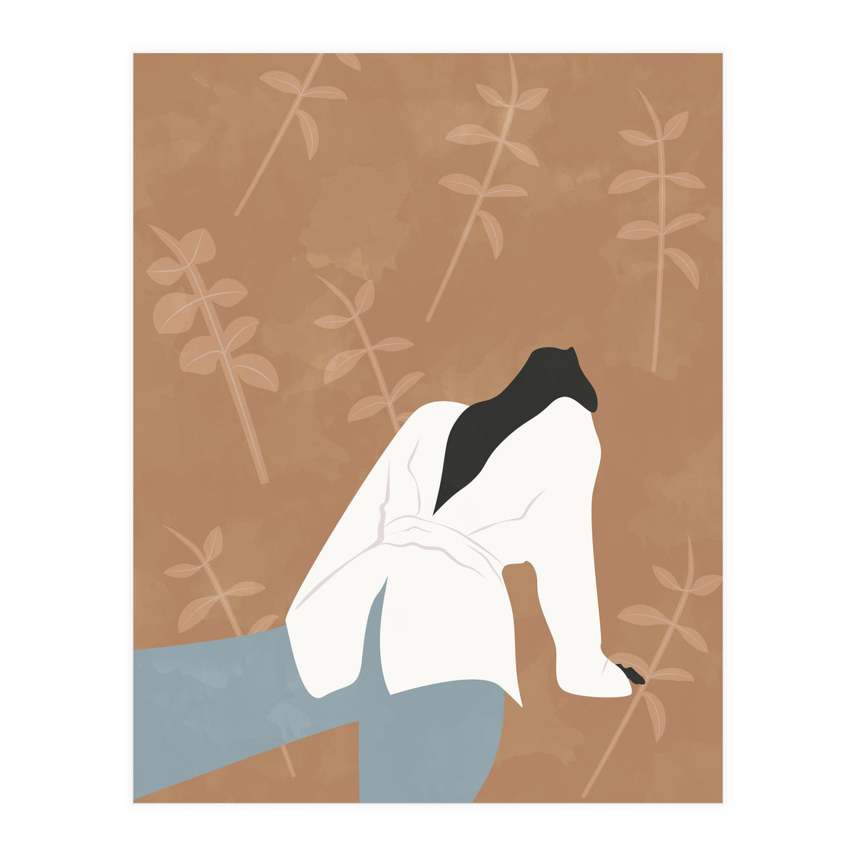 Female Mid Century Boho (Print Only)