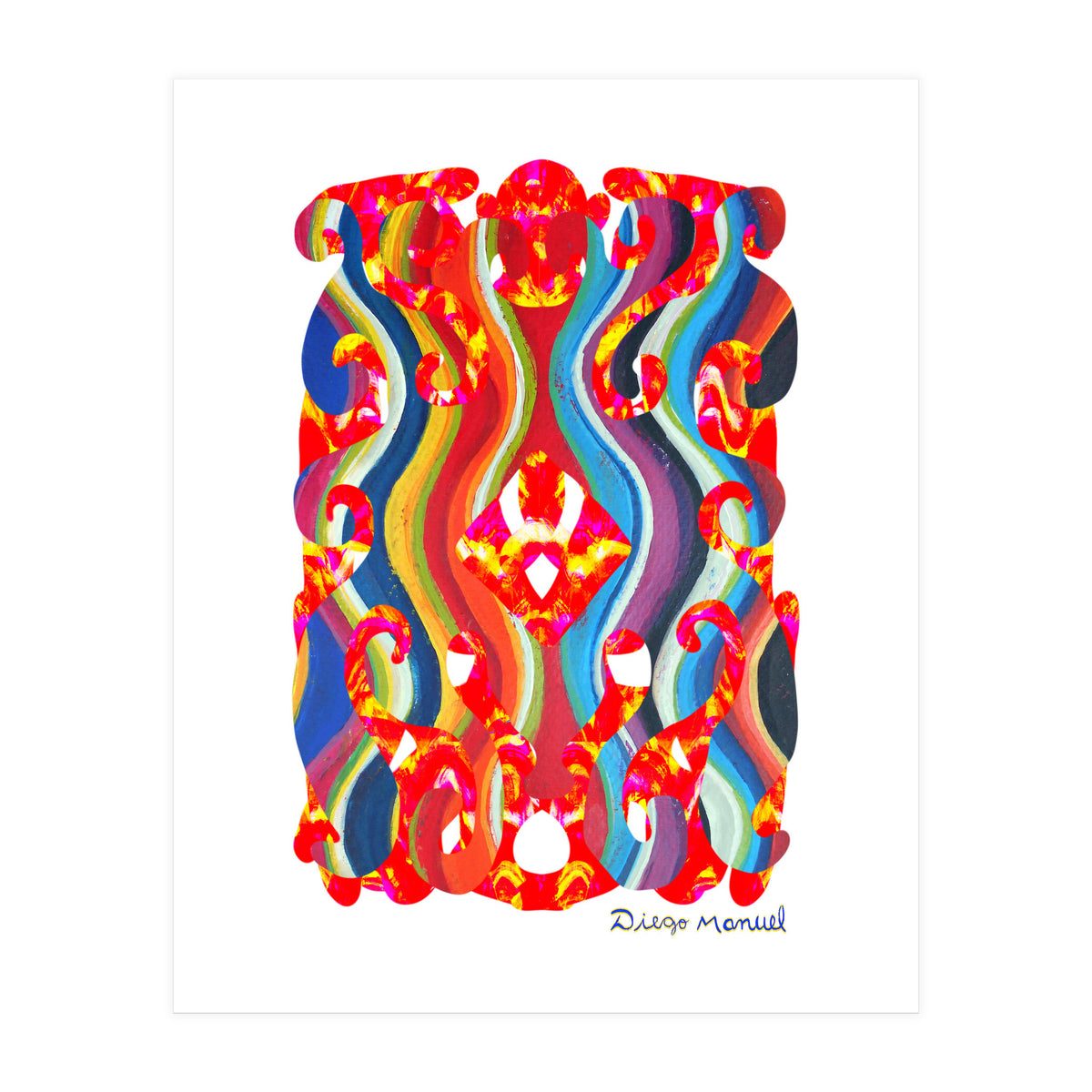 Pop Abstract Asimetrico 31 Copia (Print Only)
