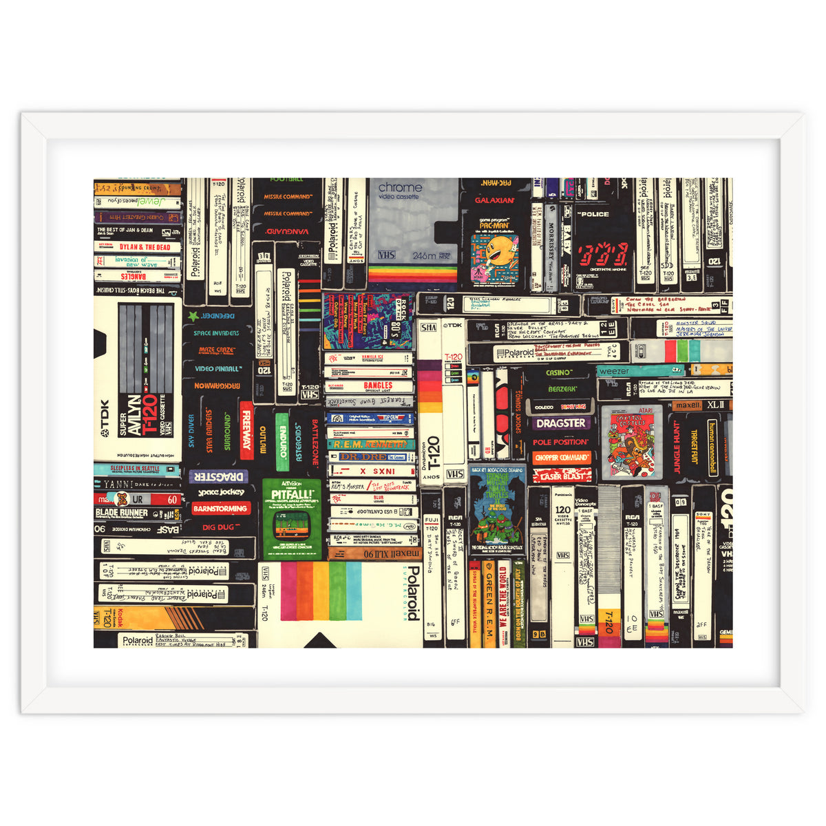 Cassettes, VHS & Atari