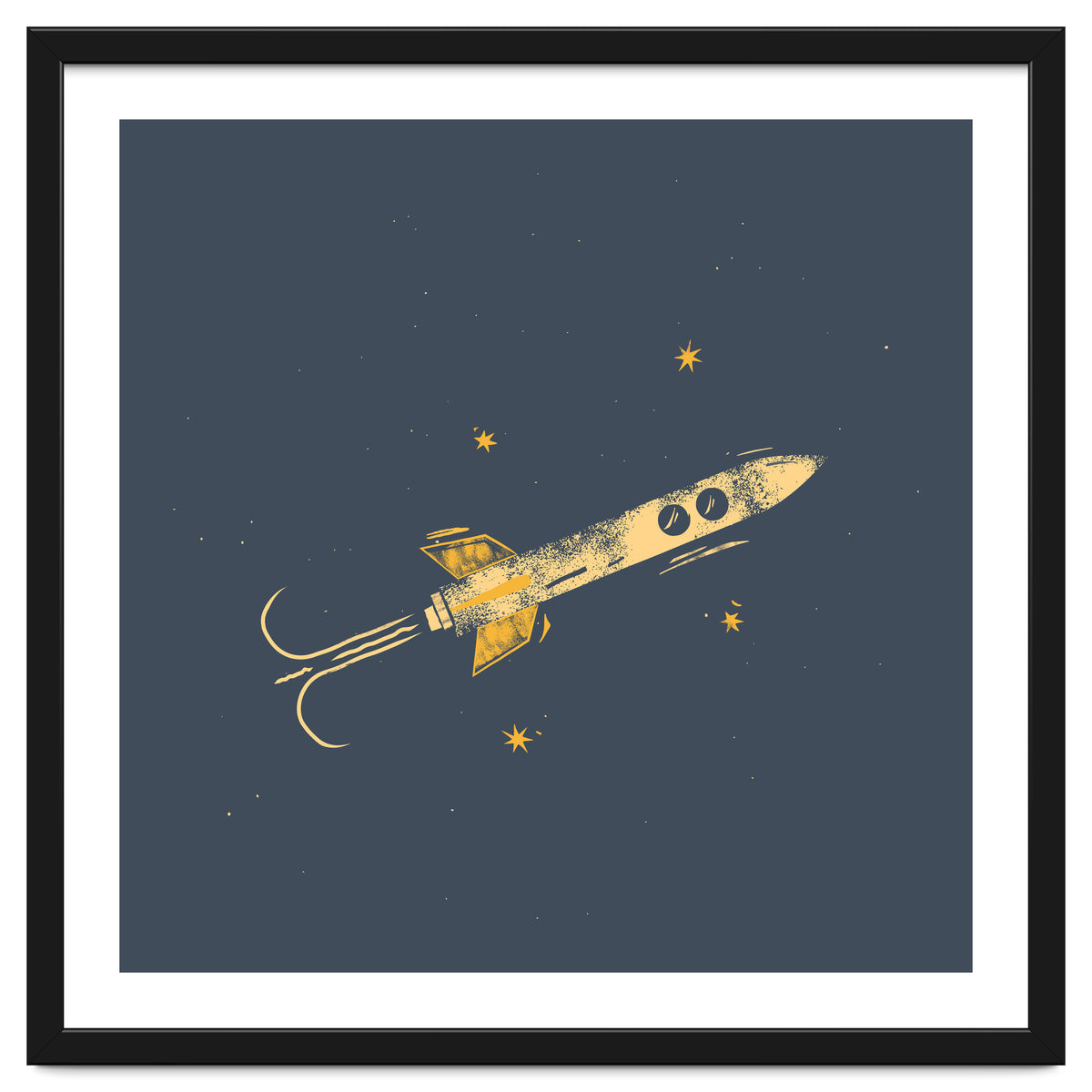 Rocket & Stars