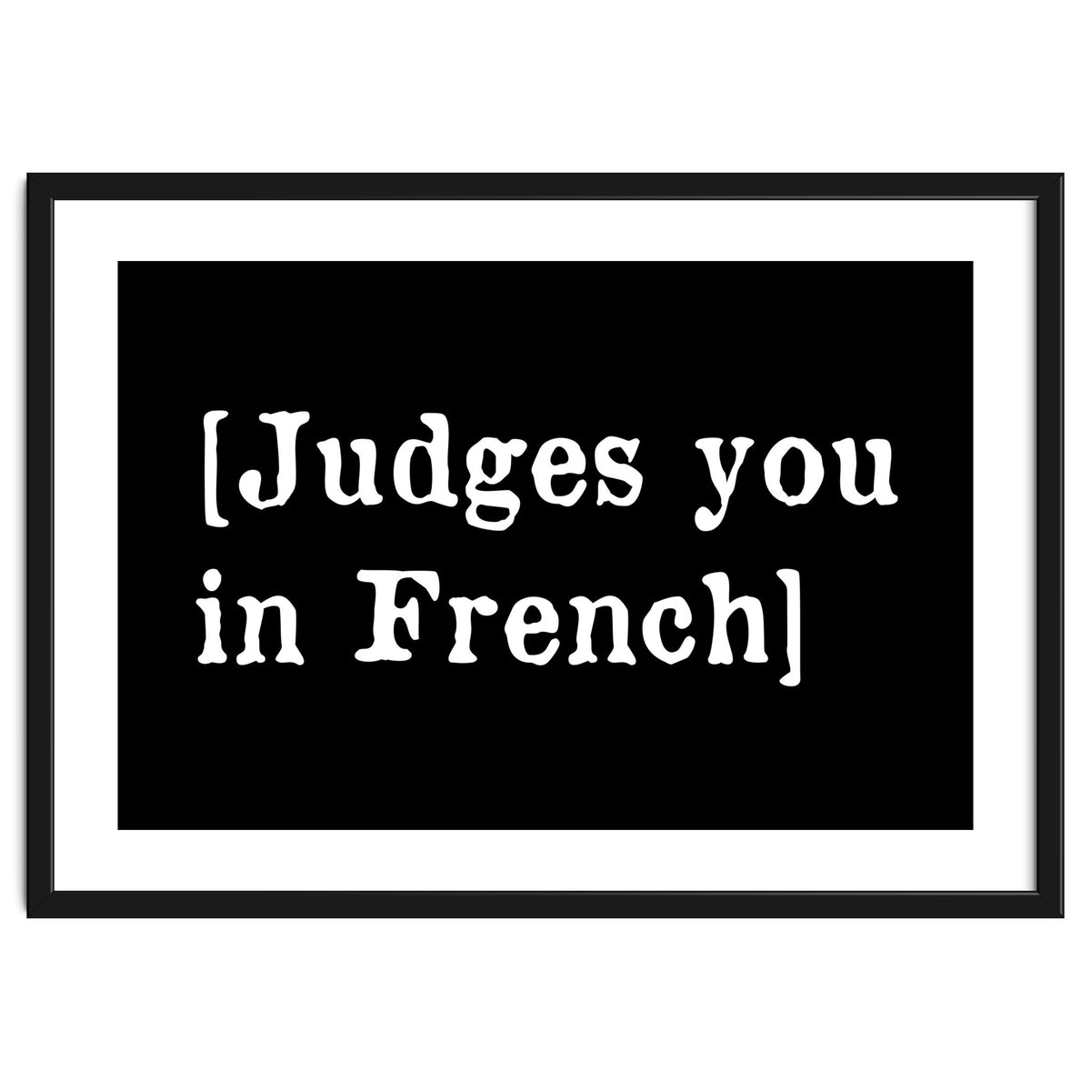 Judges You In French