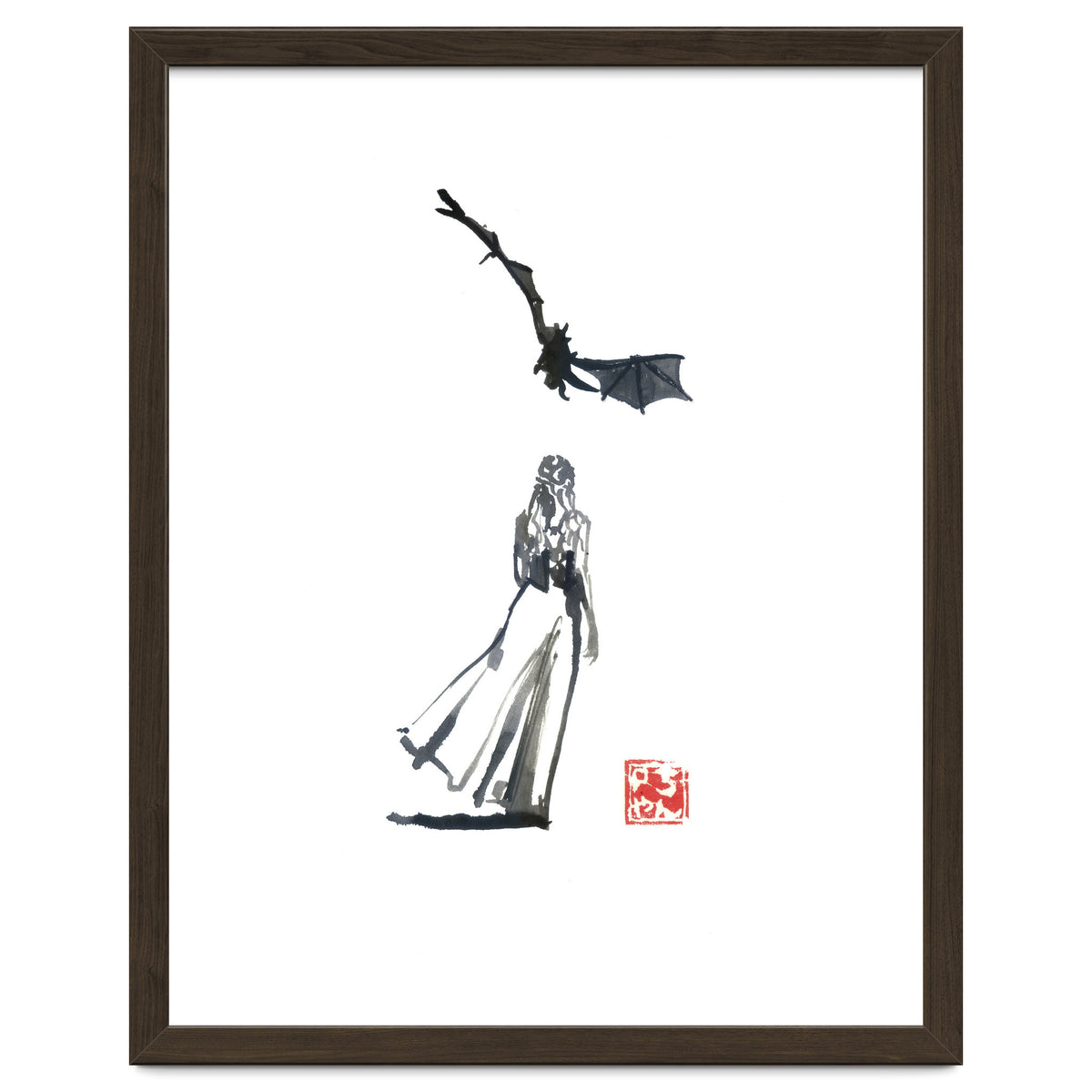 daenerys targaryen and the dragon