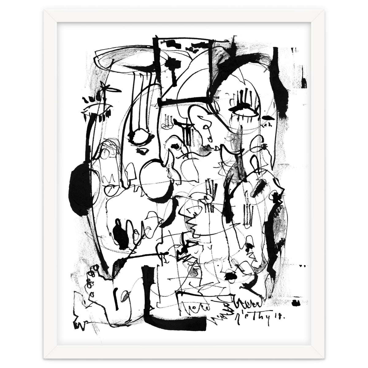 Inside The Mind - b&w