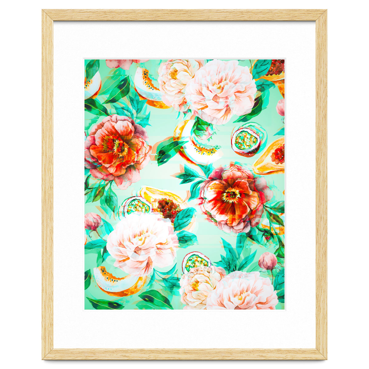 Tropical flowery fruit glitch