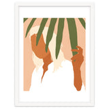 Musafir | Traveler Feminism Woman of Color in White Shirt | Palm Tropical Minimal Bohemian Fashion thumbnail