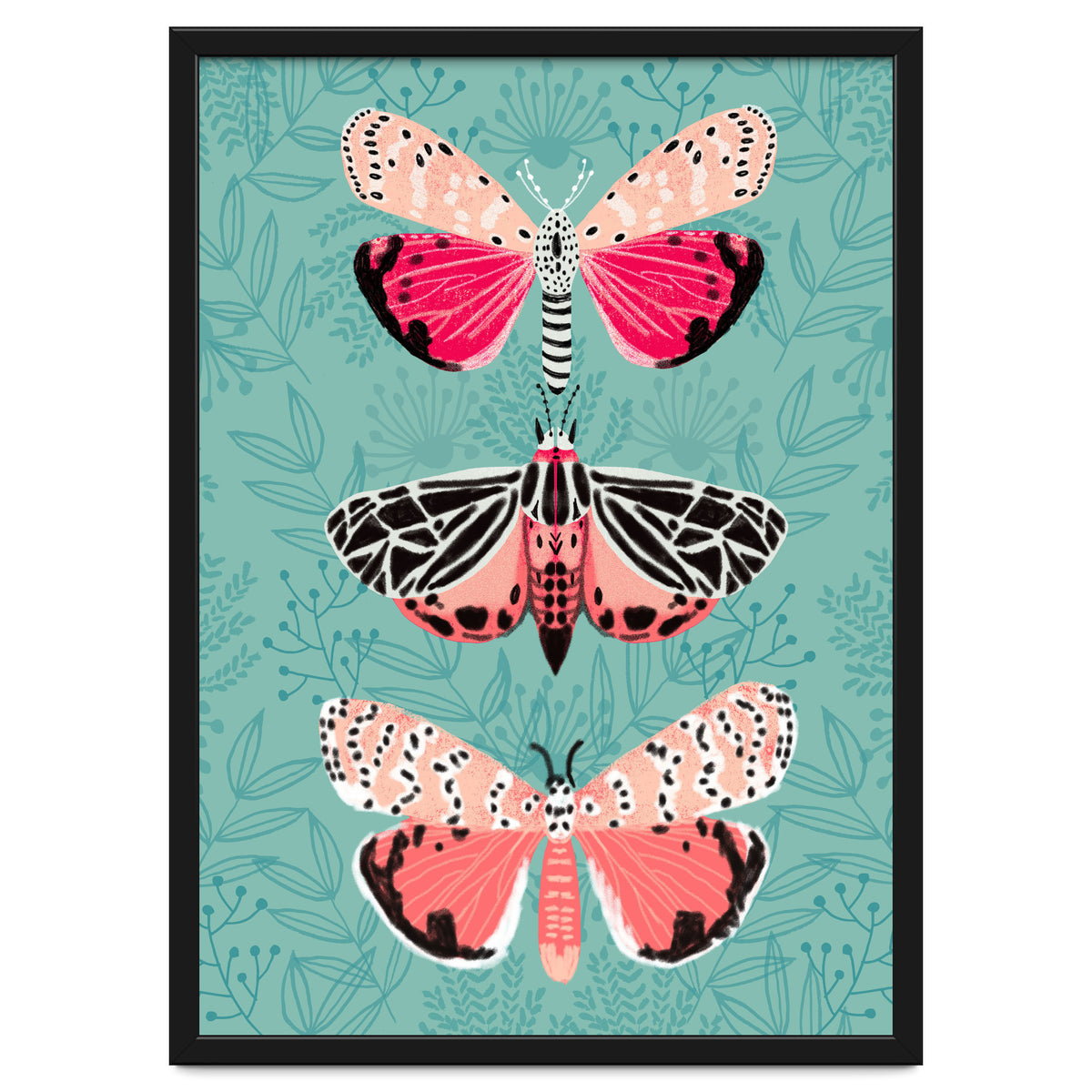 Lepidoptery Study No. 6