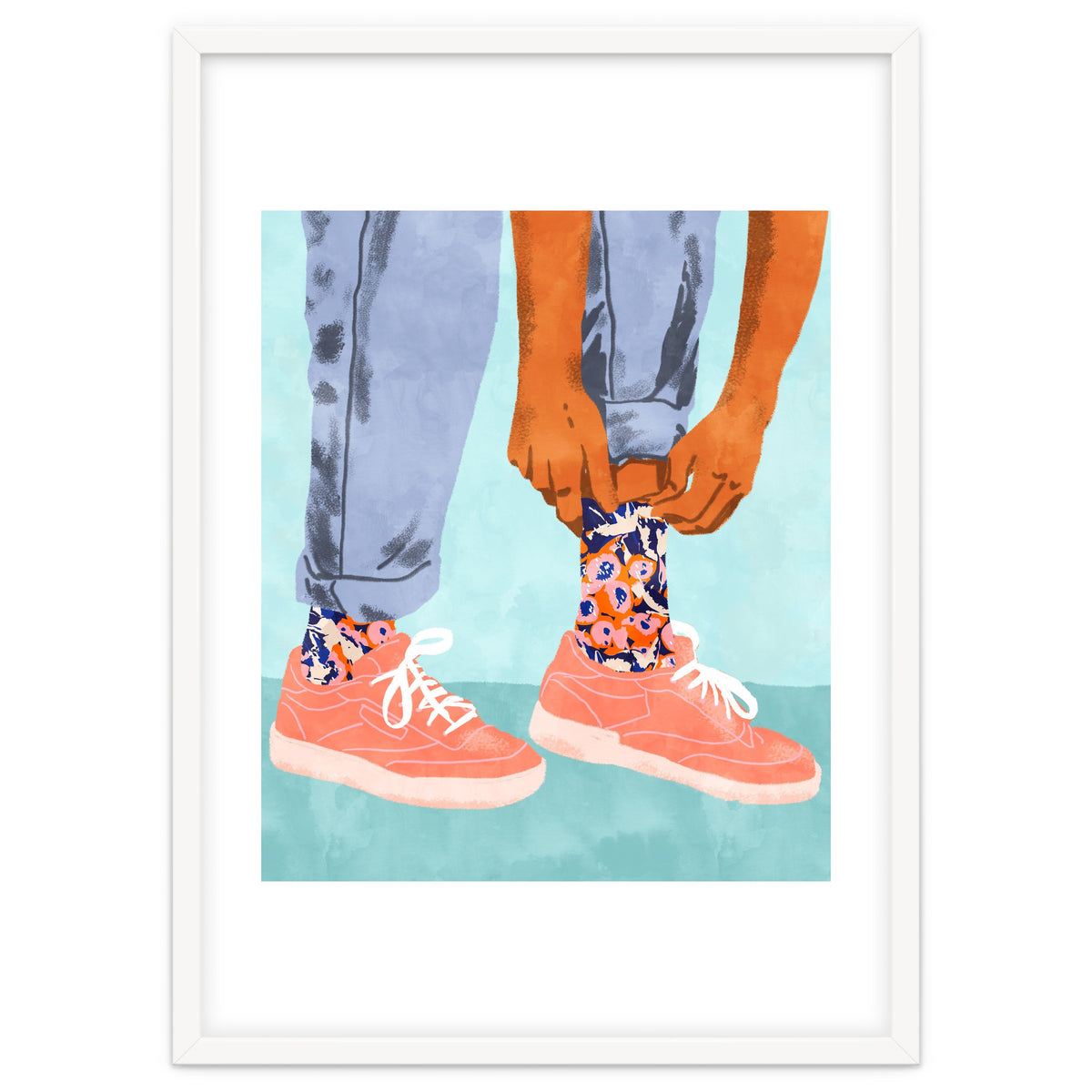 Pull Up Those Pretty Socks! | Optimism Hustle Positivity | Good Vibes Luck Po