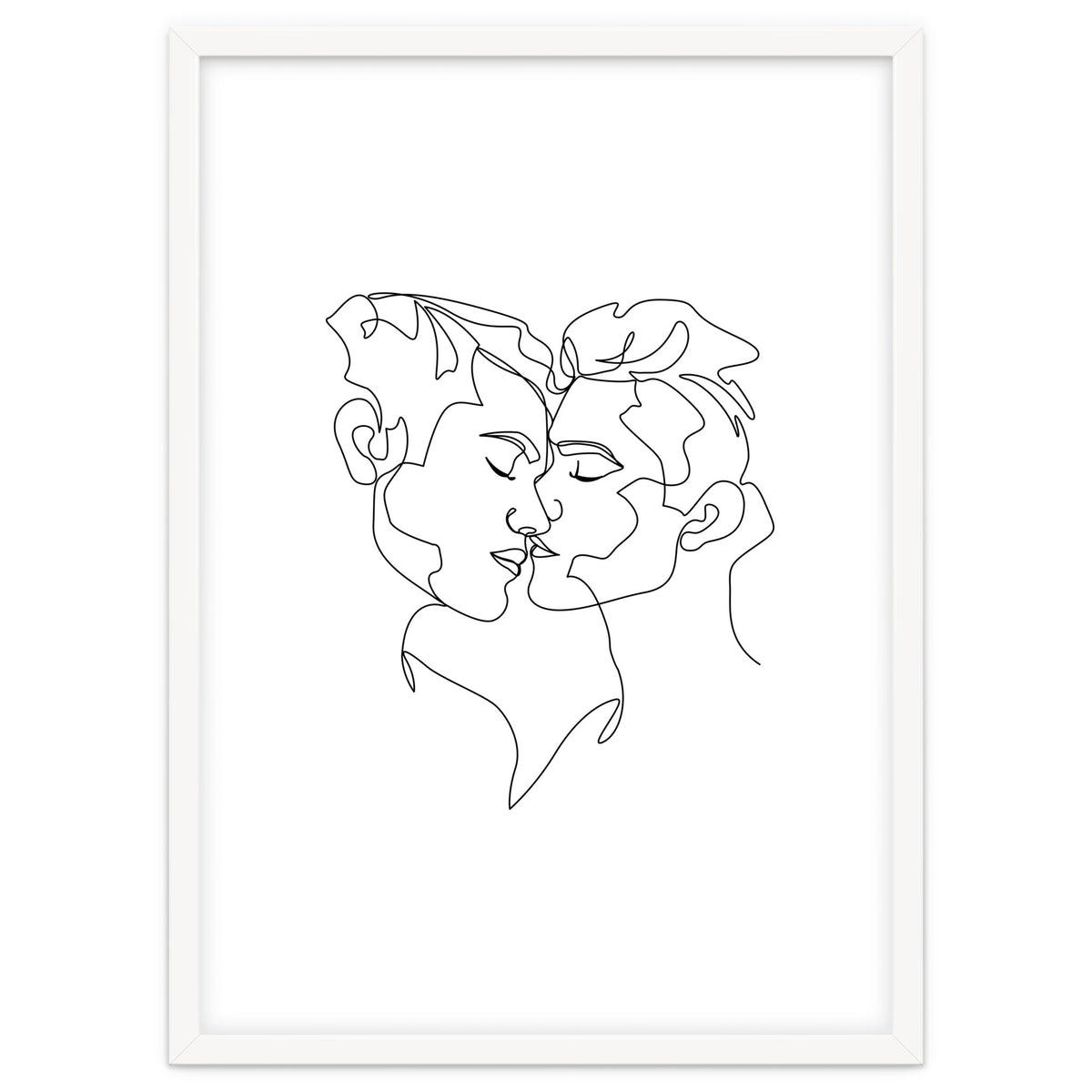 gay love line art