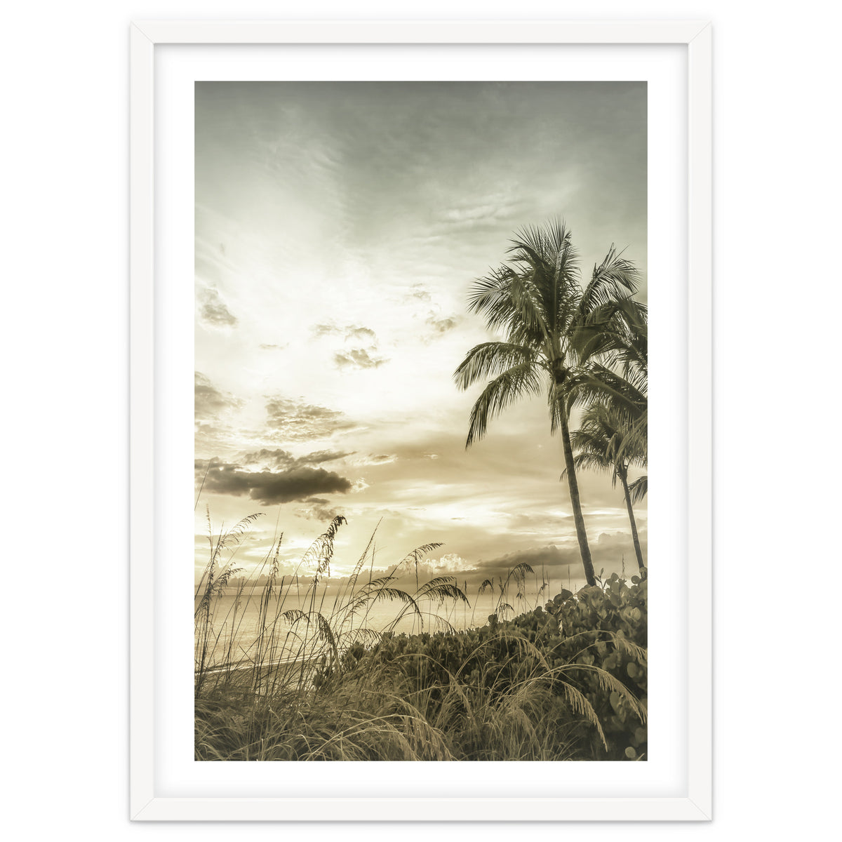 BONITA BEACH Bright Sunset | Vintage