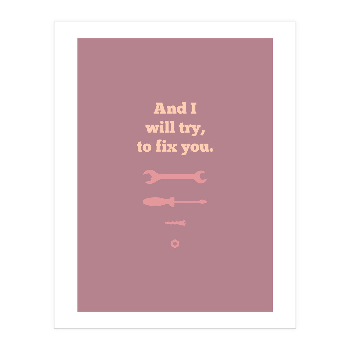 Fix You (Print Only)