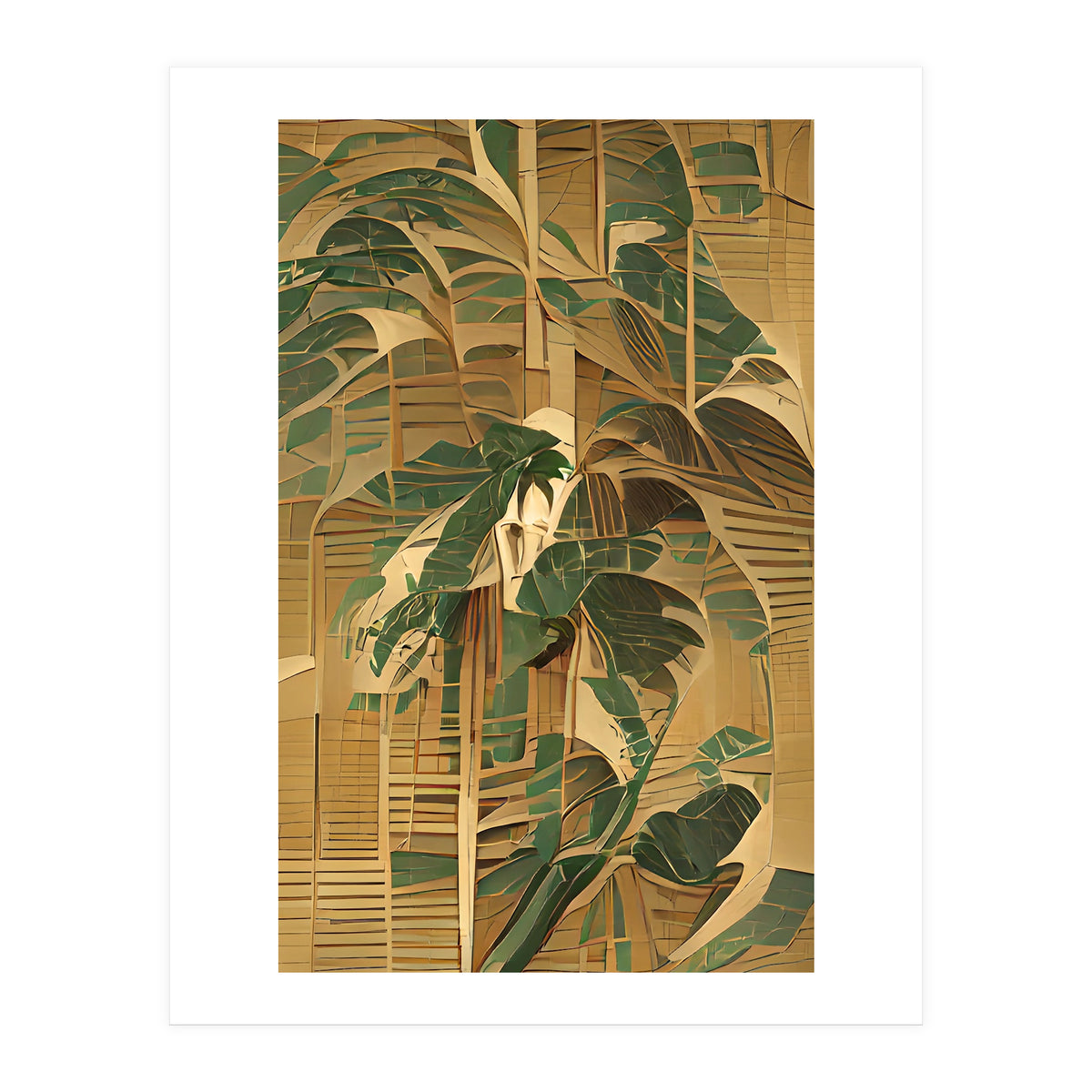 GROOVY-TROPICAL-1 (Print Only)