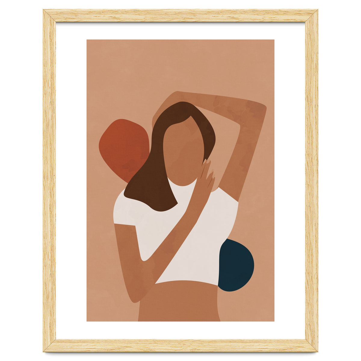 Boho Woman EarthyTones