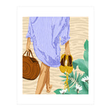 I followed my heart & it led me to the beach | Boho Ocean Sand Sea Beachy Fashion Summer (Print Only) thumbnail
