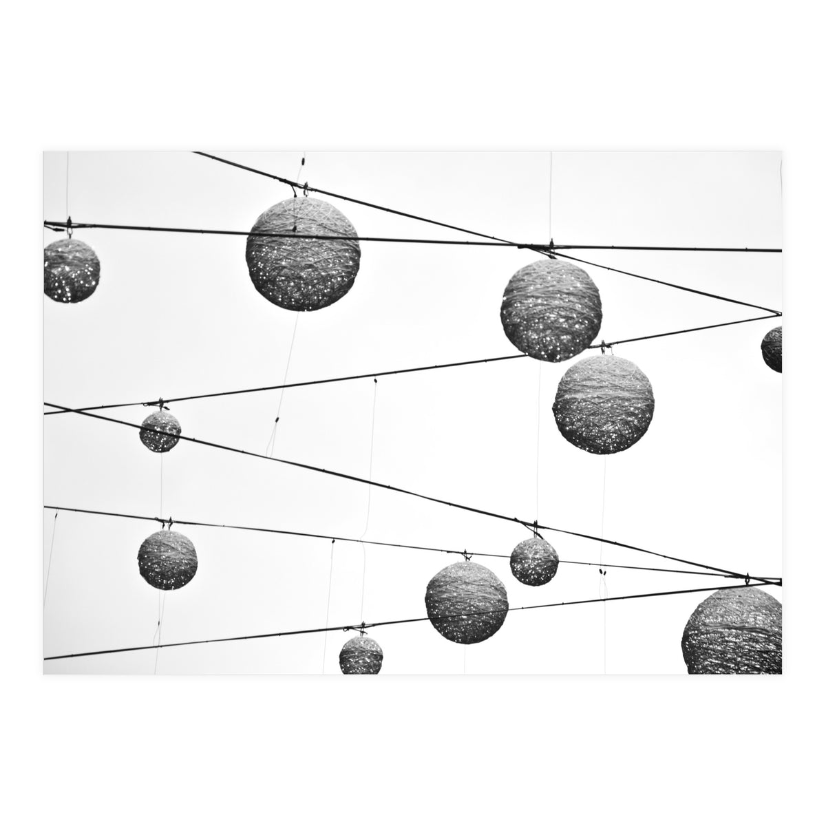 Light Balls, Urban London (Print Only)