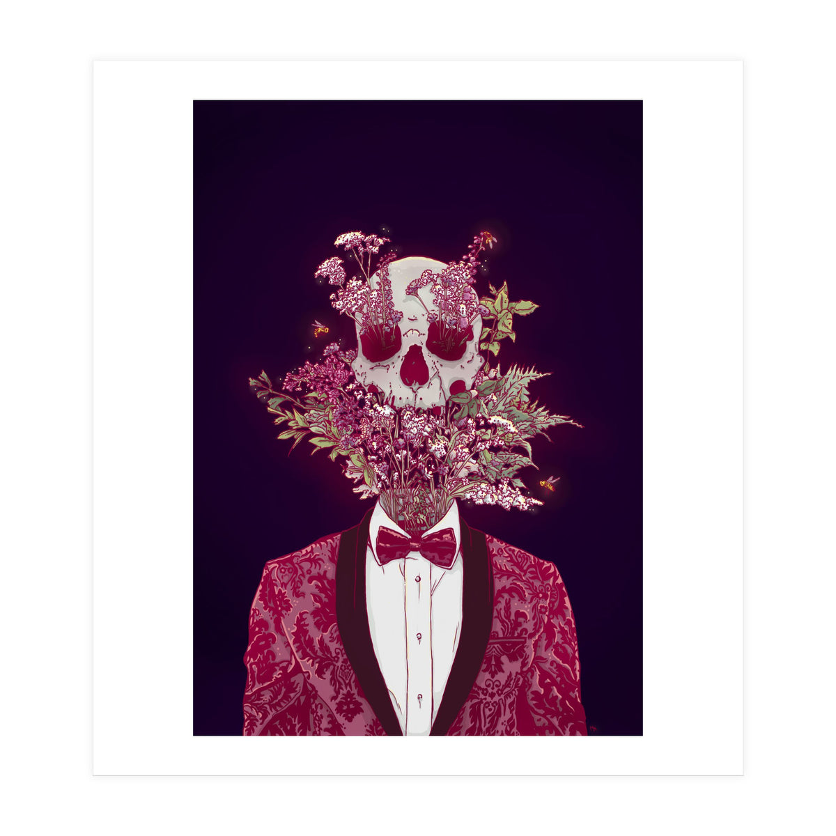 Skull Blossom (Print Only)