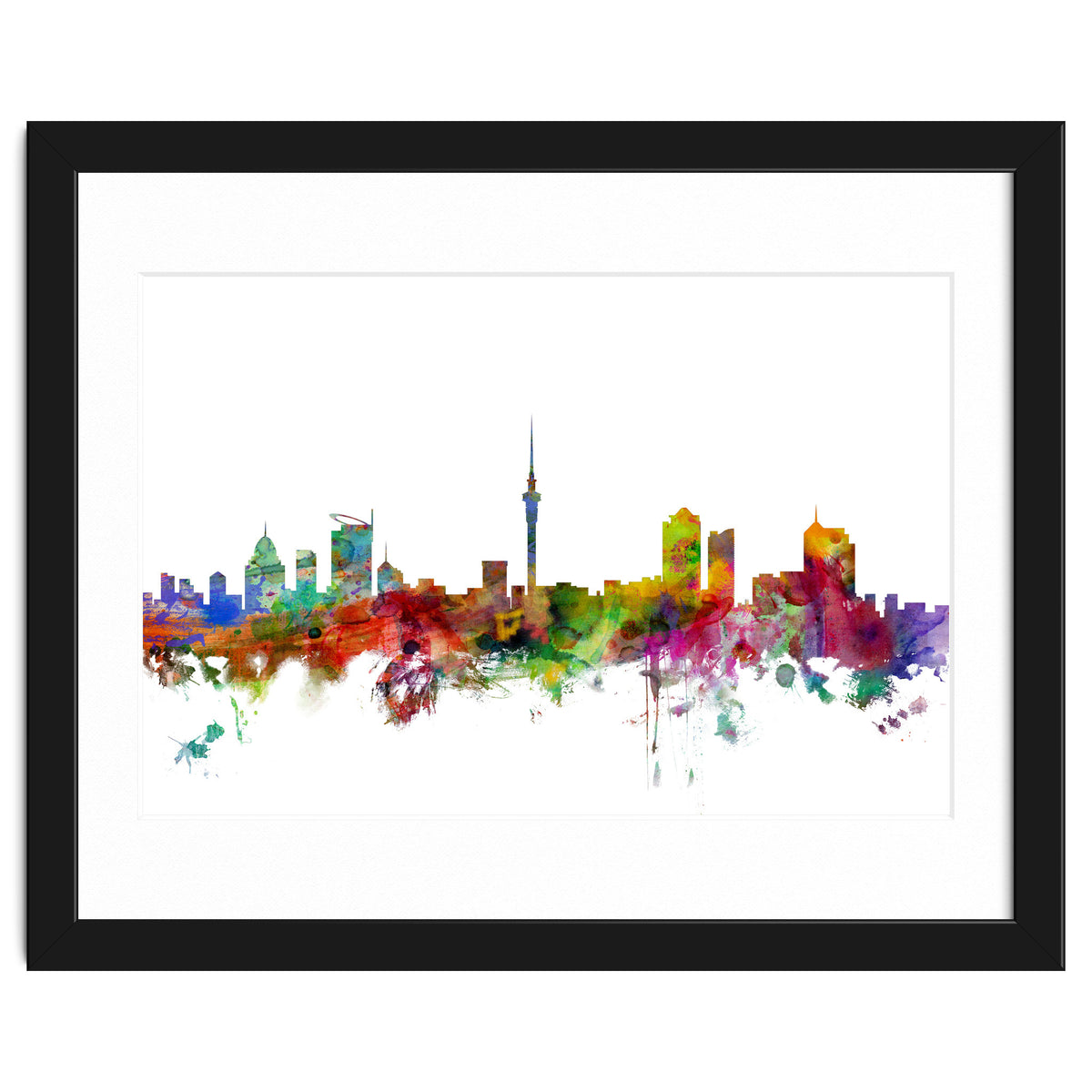 Auckland New Zealand Skyline