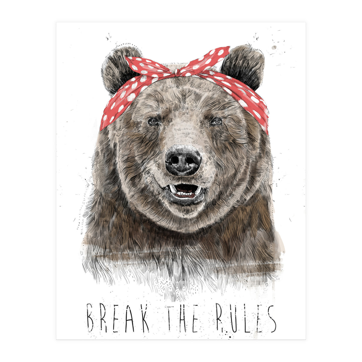 Break The Rules (color version) (Print Only)