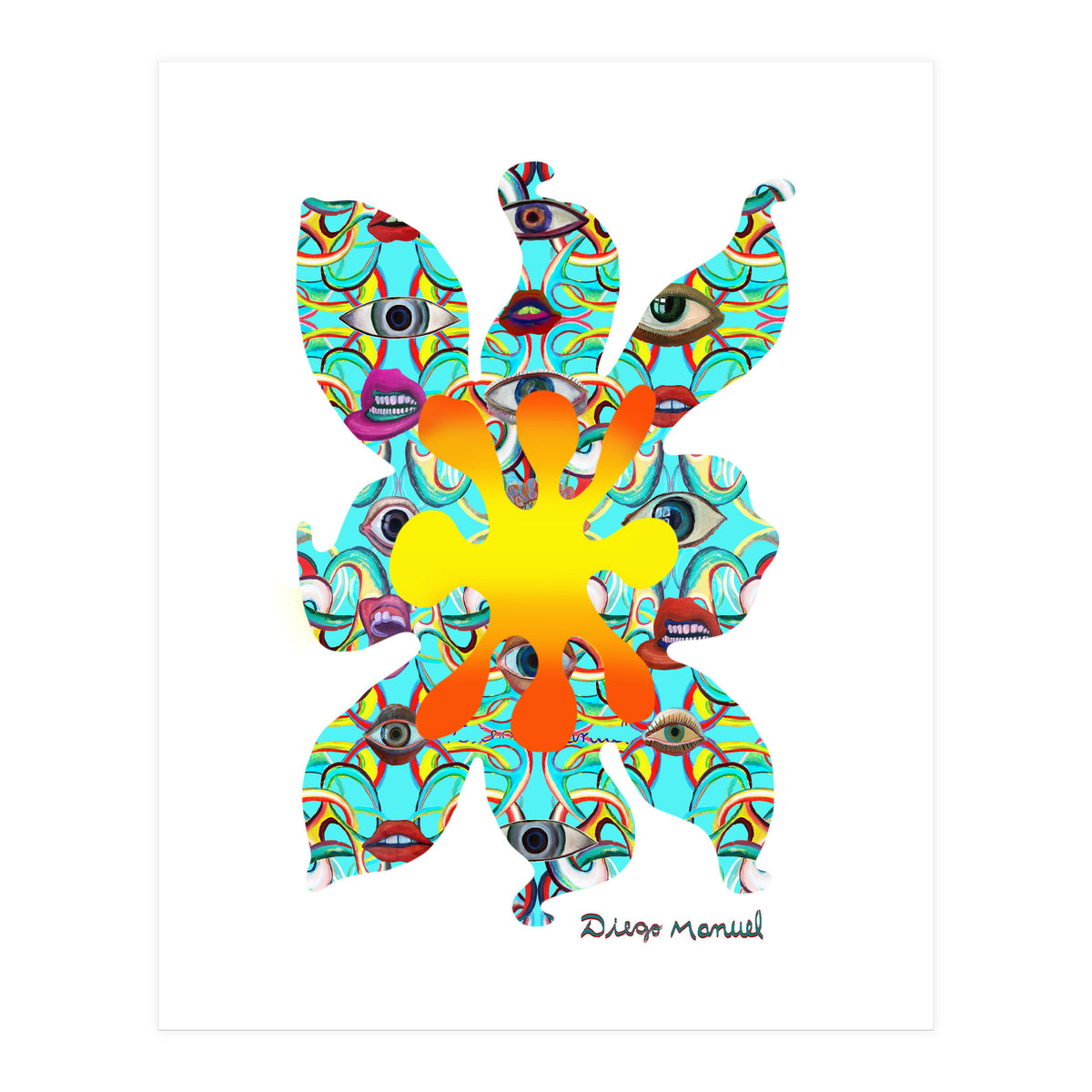 Fuego 63 Copia (Print Only)