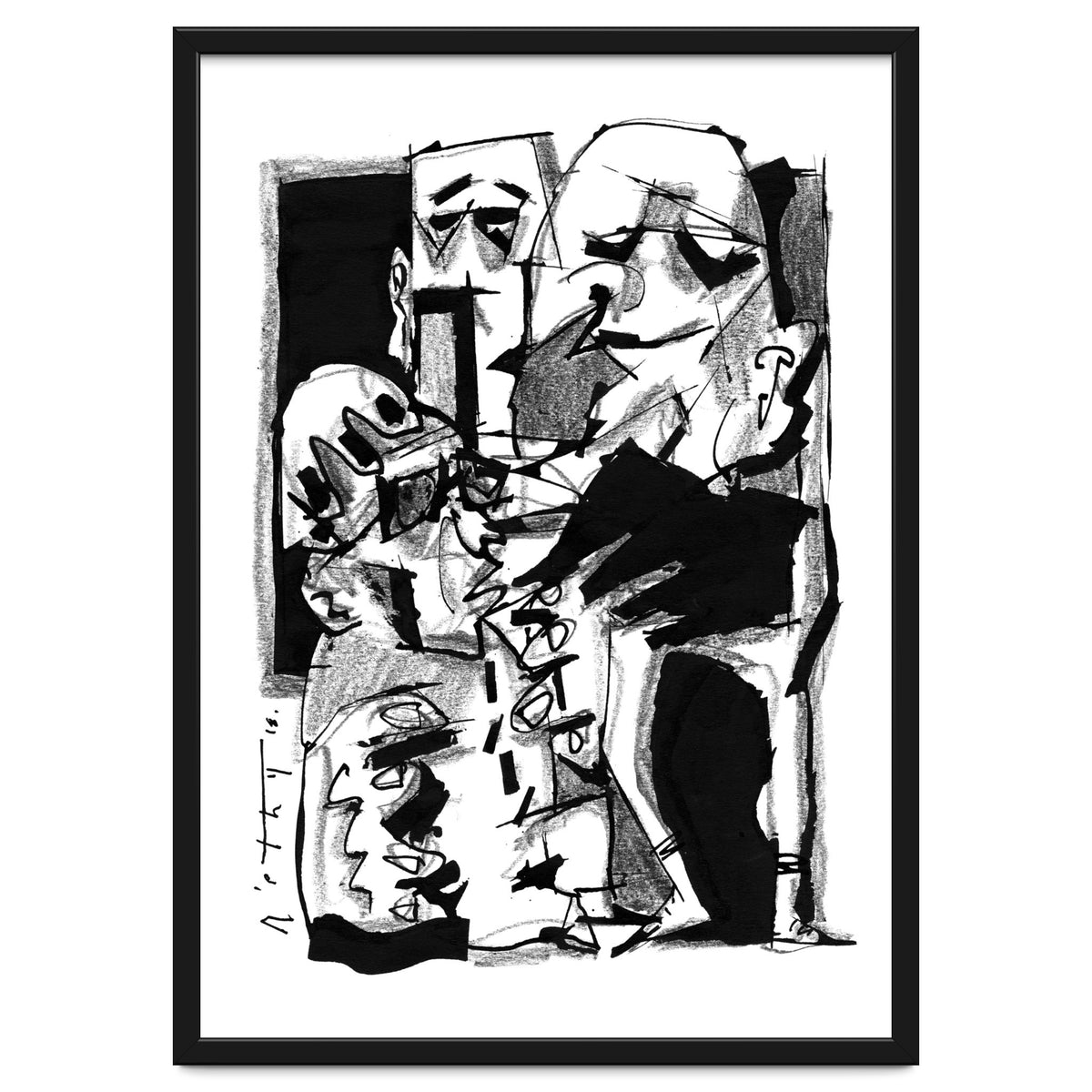 Chapter One: Never Talk With Strangers - b&w