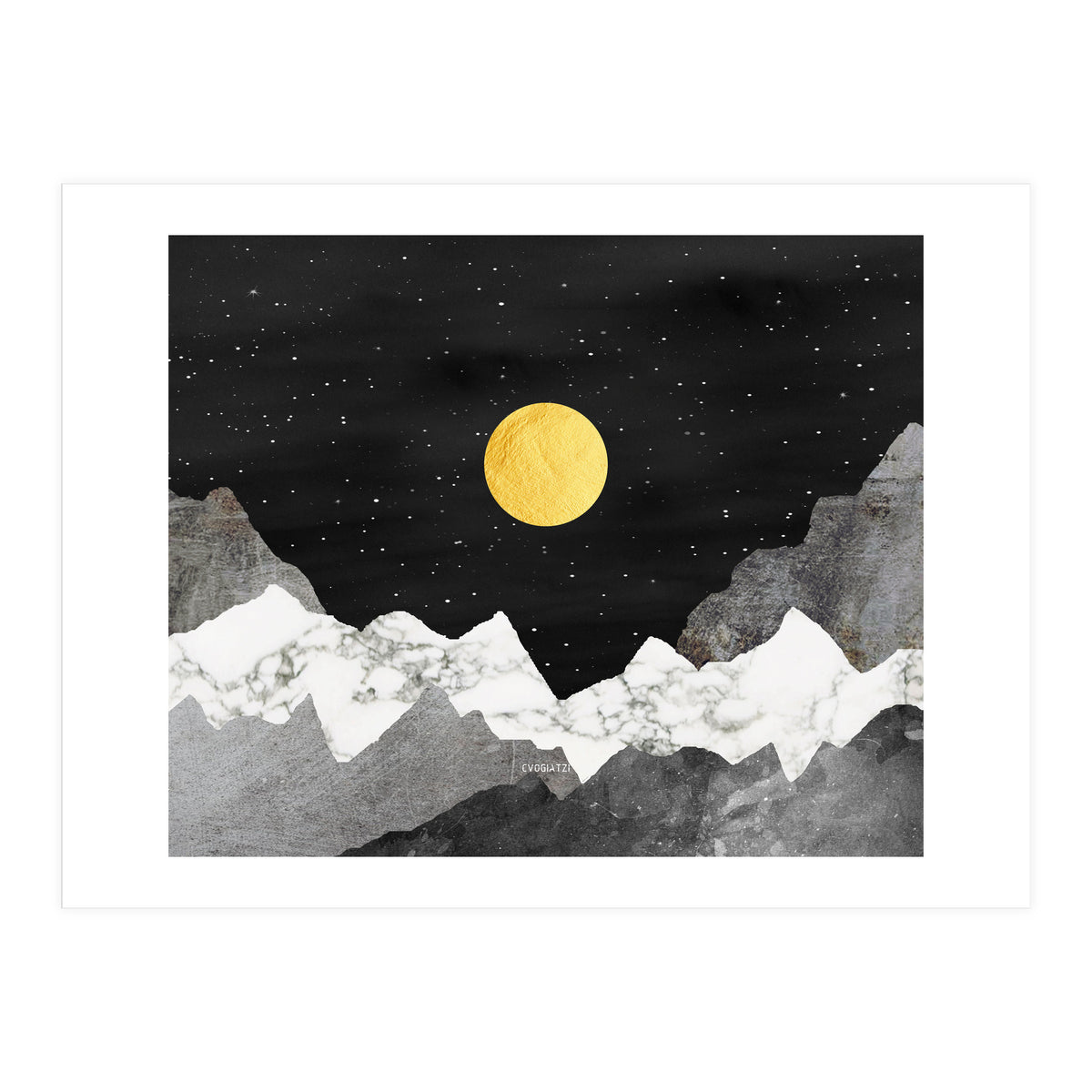Live with Stars and Mountains (Print Only)