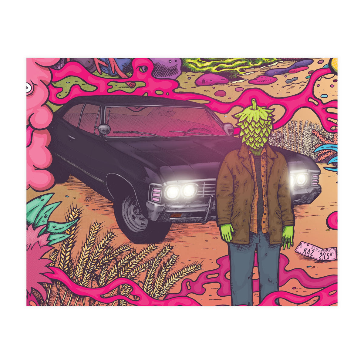 Wayward Son American Style Wheat Beer 5.0% ABV Abbeydale x Ridgeside Brewery (Print Only)