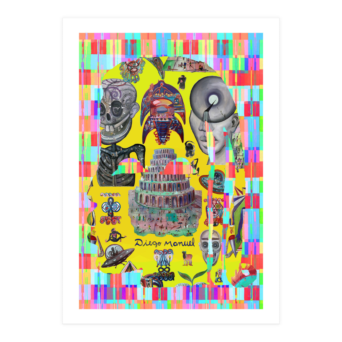 Abstracto Pop Nuevo B Nuevo 17 (Print Only)