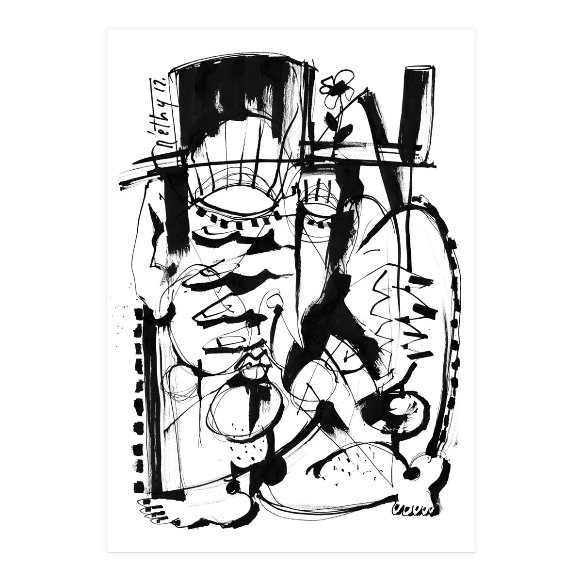 Playboy - b&w (Print Only)