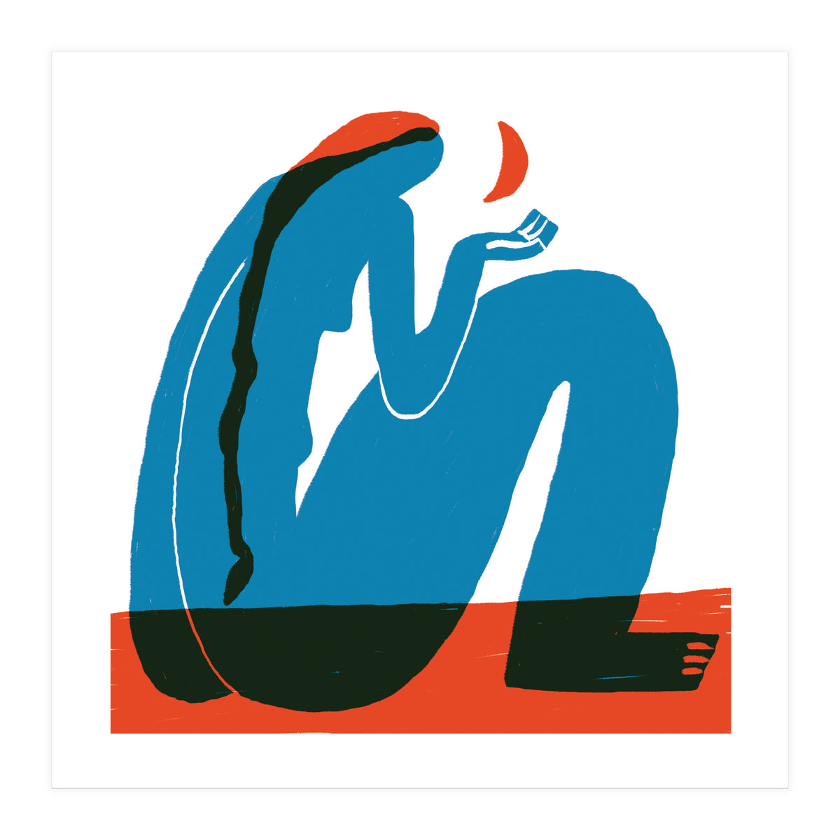 Hey Moon (Print Only)