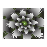 Seamless Green 3D Floral (Print Only) thumbnail