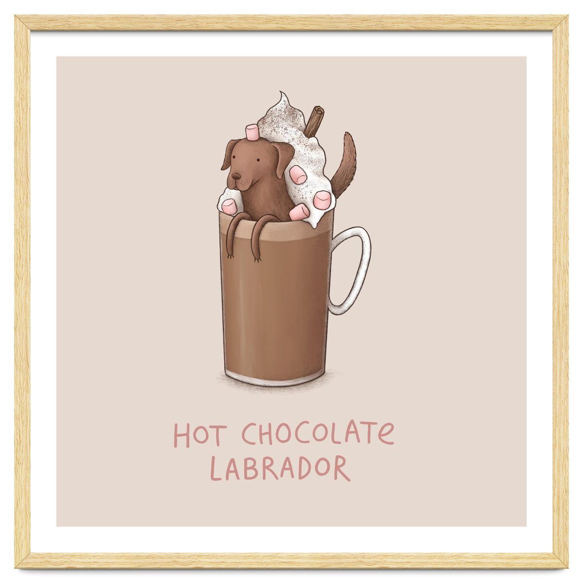 Hot Chocolate Labrador