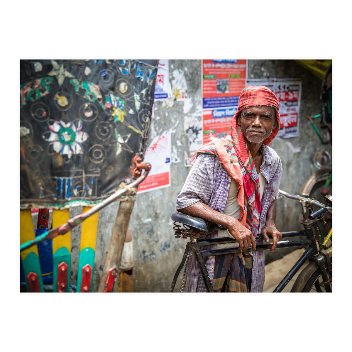 Rickshaw driver  (Print Only)