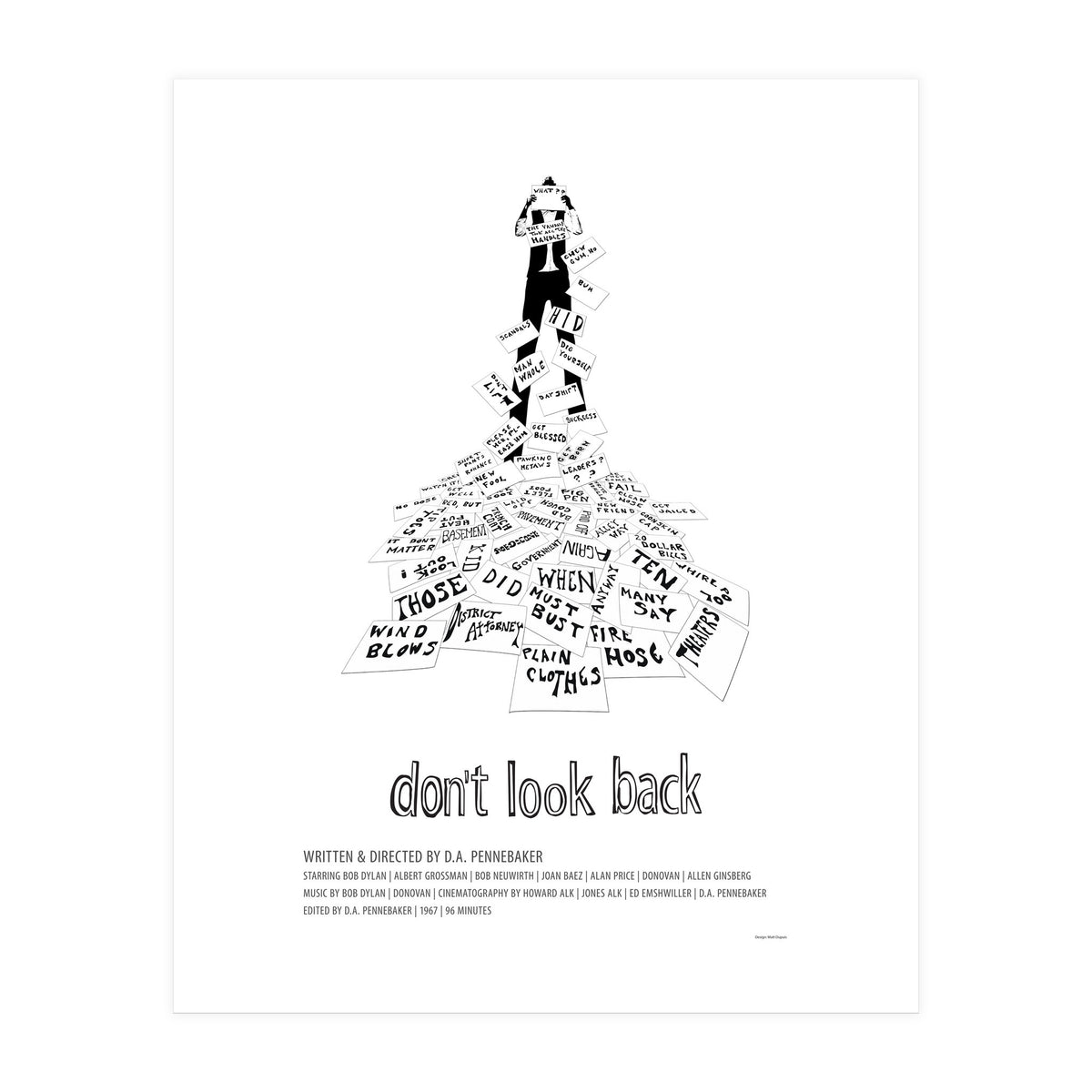 Dont Look Back (1967) (Print Only)
