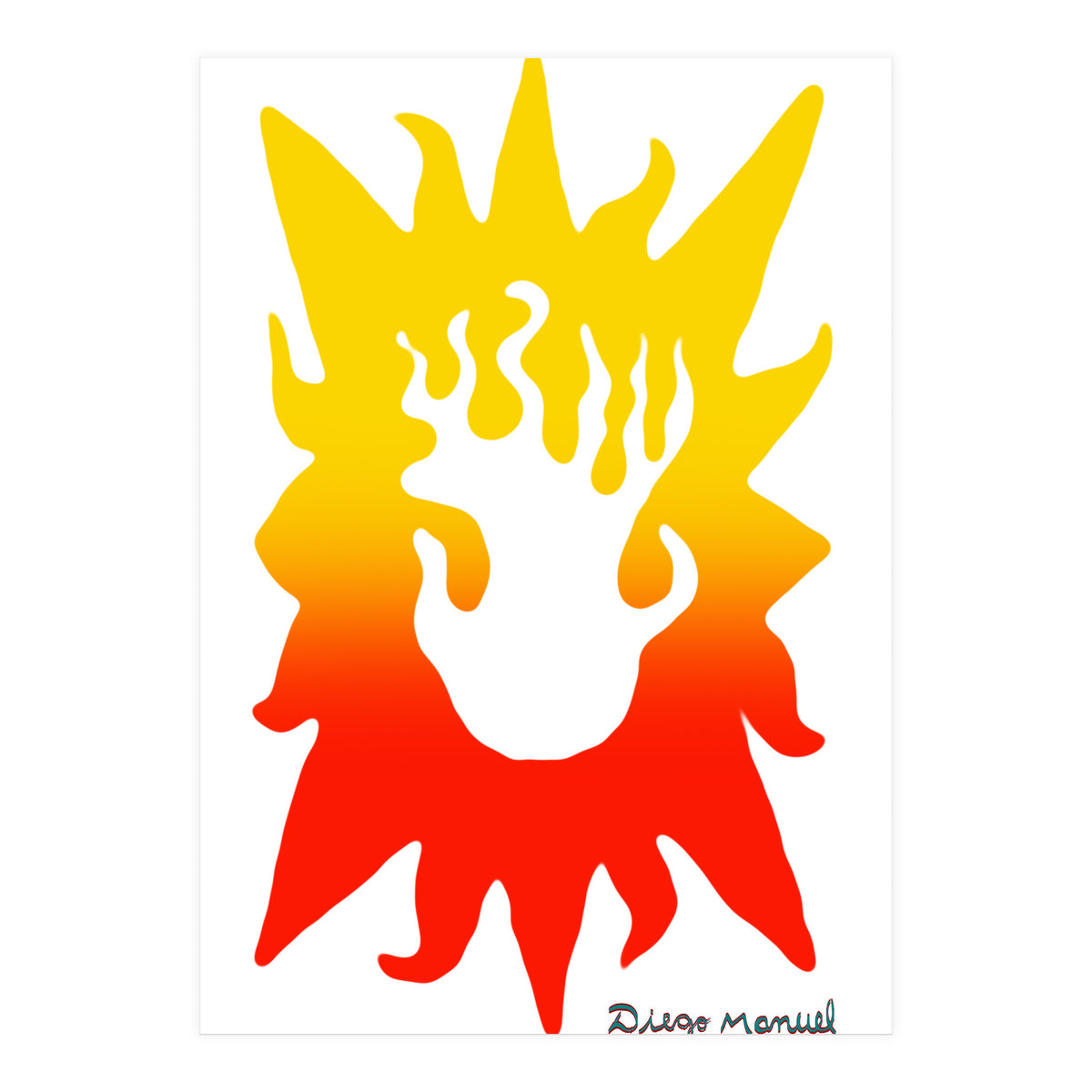 Fuego 115 Copia (Print Only)