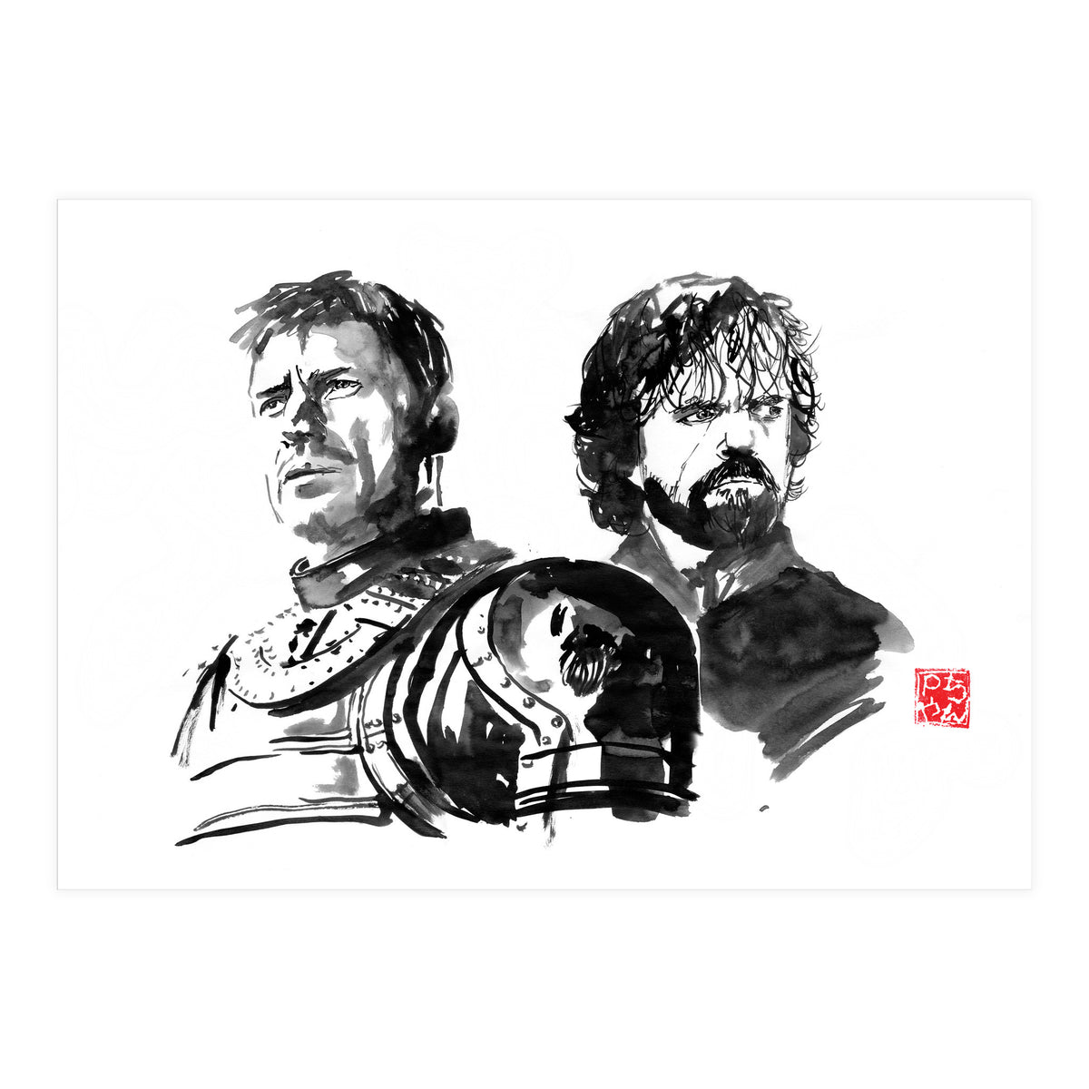 Jaime And Tyrion lannister (Print Only)