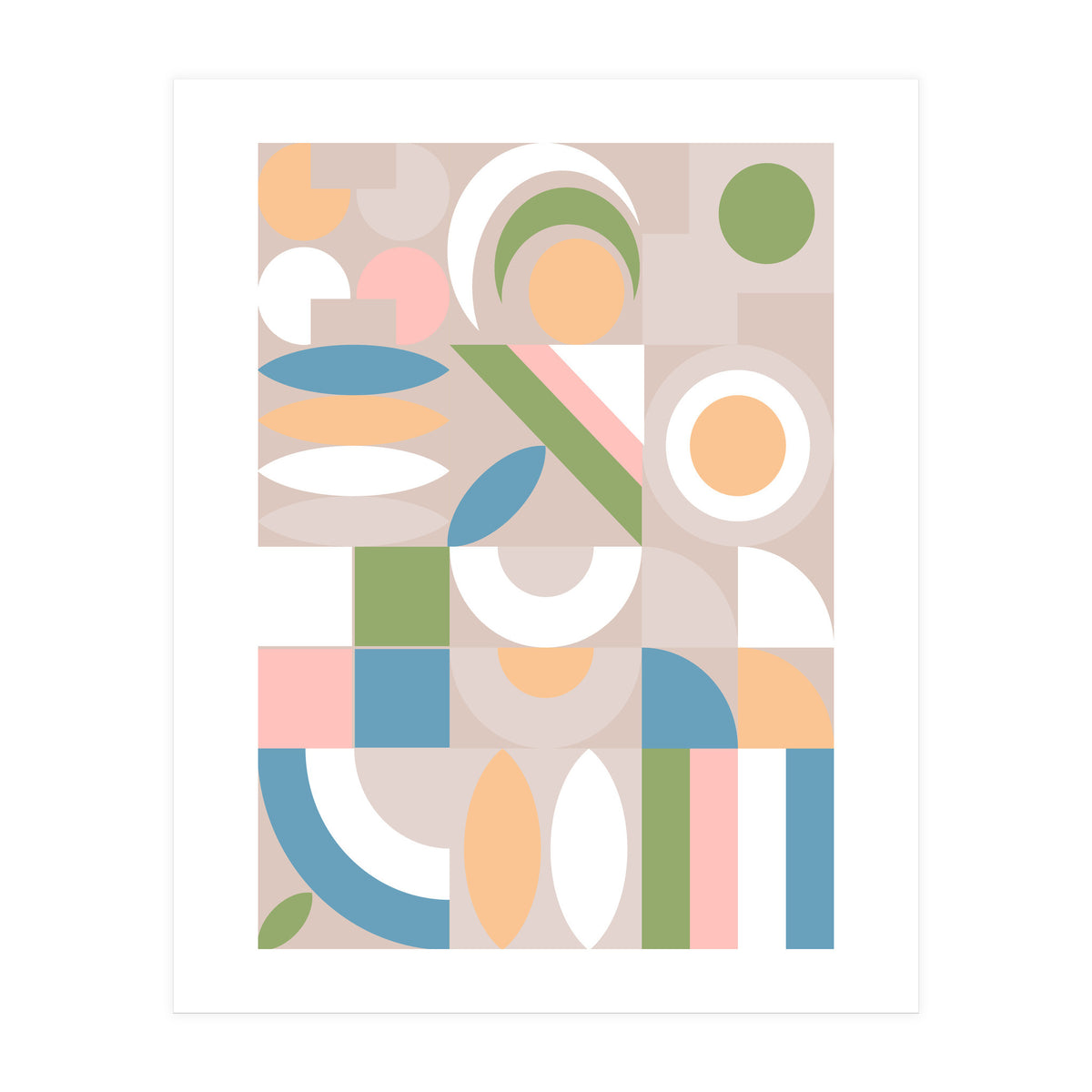 Mescolanza - Rebelion of Geometrica  (Print Only)