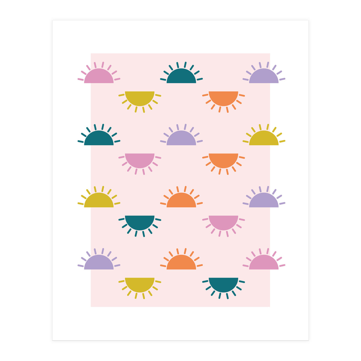 Sun All Over Rgb (Print Only)