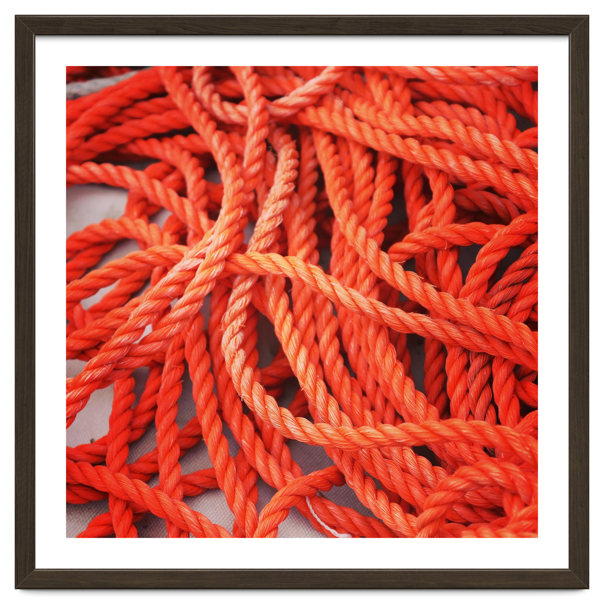 Orange ropes
