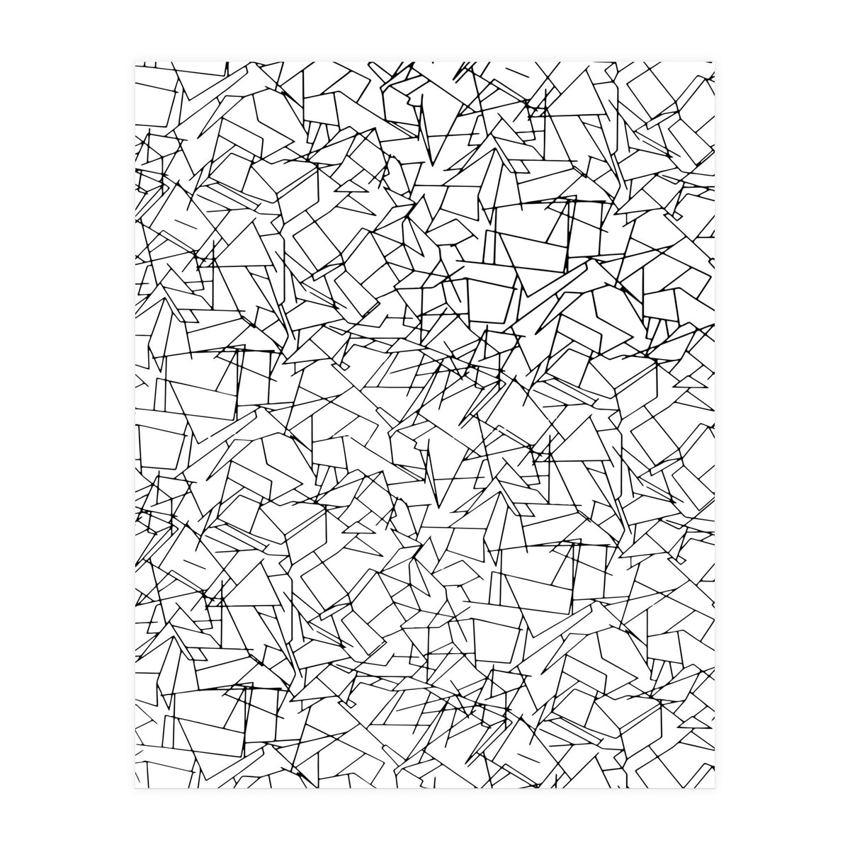 B & W Mess (Print Only)