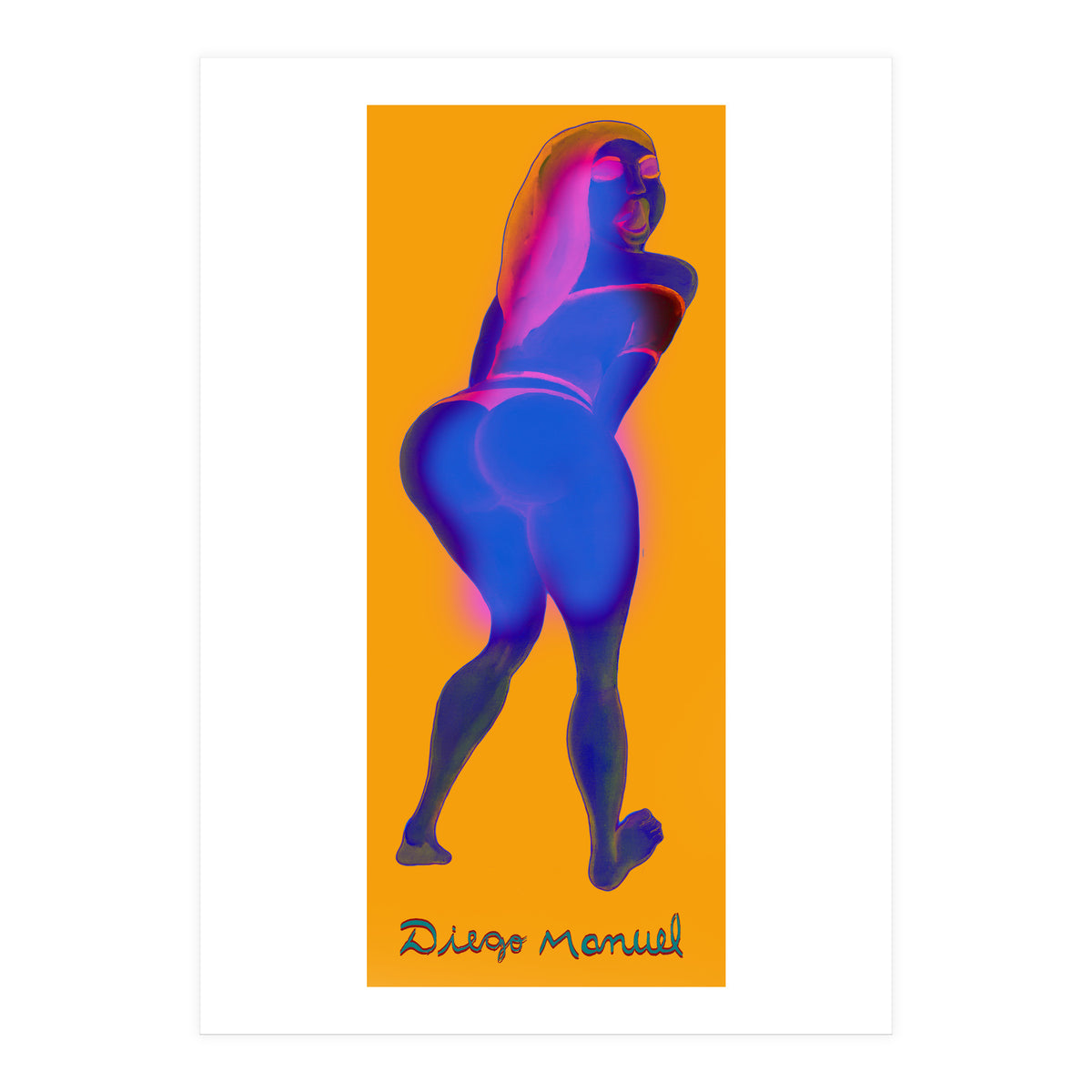 Chica Sensual 2 B2 (Print Only)