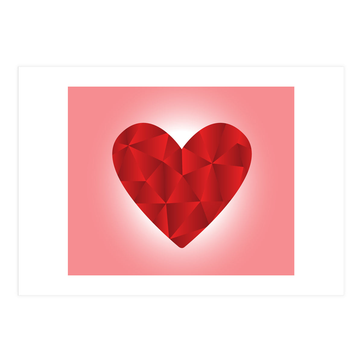 Heart Shaped Art (Print Only)