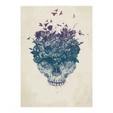 Skull Flowers (Print Only) thumbnail