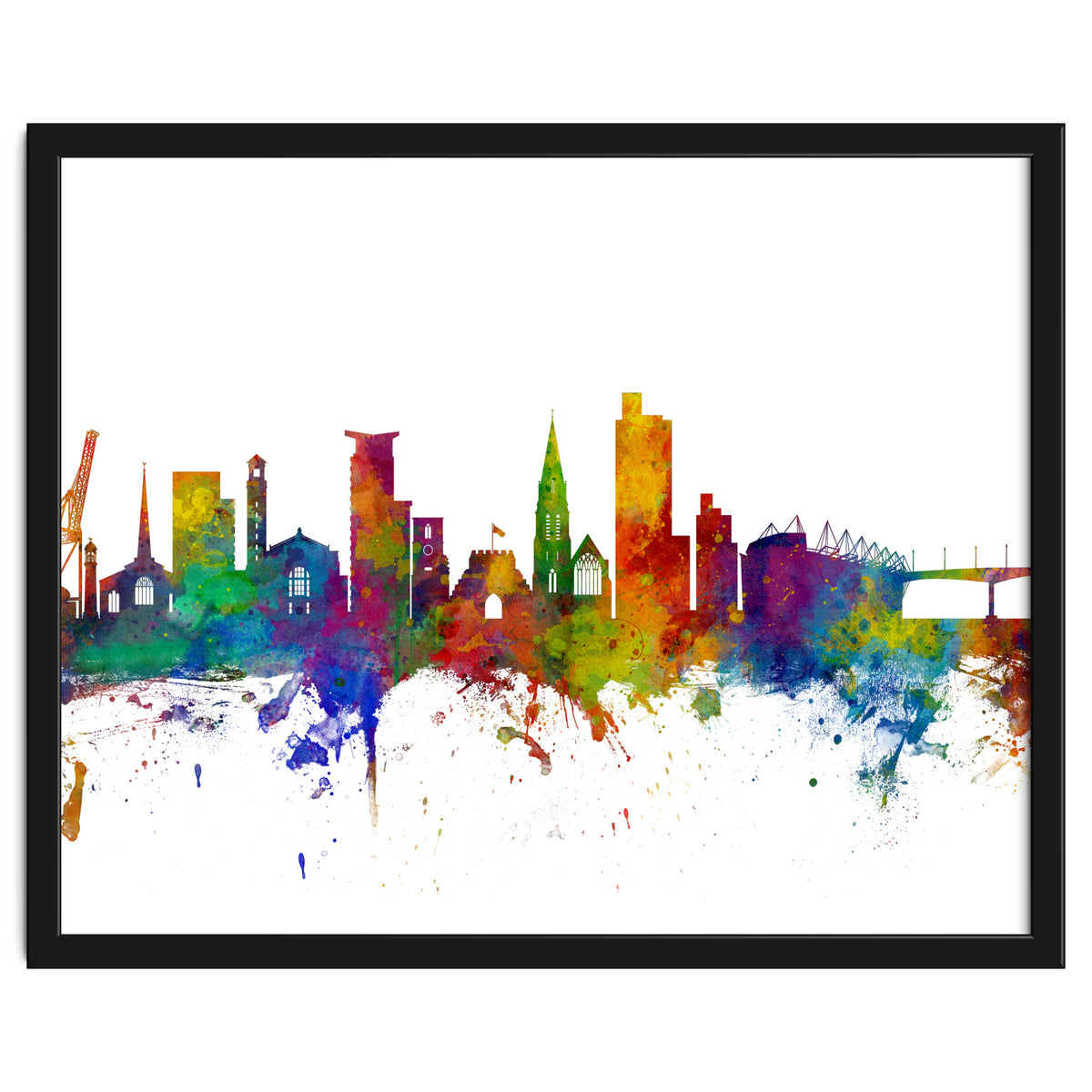 Southampton England Skyline